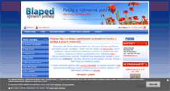 Desktop Screenshot of blaped.cz